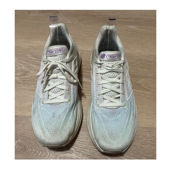 New Balance Fresh Foam X 1080v13 Running Shoes Light Pastel And White Size 9 - Picture 2 of 9